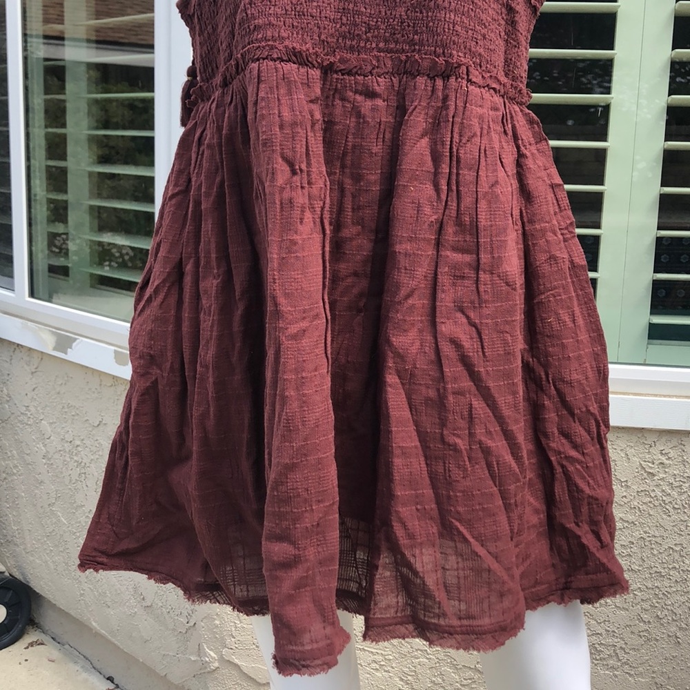 Free People Sun Drenched Mini Dress Sz XS - Picture 4 of 8